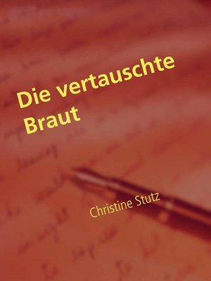 cover image of Die vertauschte Braut